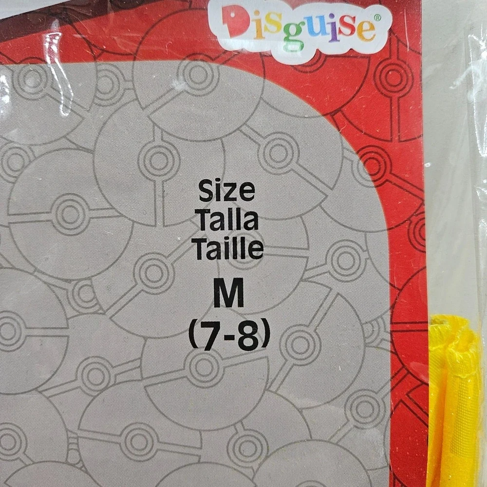 Girls Pokemon Halloween Costume Pikachu Yellow Classic Dress Medium 7-8 NEW 59 - Picture 3 of 11